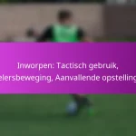 Spelovergang: Gebruik maken van breedte, Spelersbeweging, Aanvalsopties